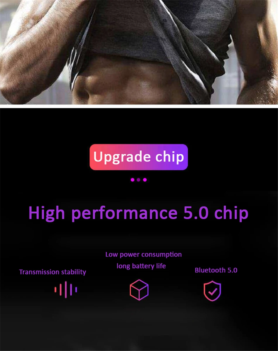 Новые Bluetooth наушники 5,0 настоящие беспроводные Bluetooth наушники стерео Спортивные наушники Bluetooth гарнитура LJ-MILLKEY YZ257