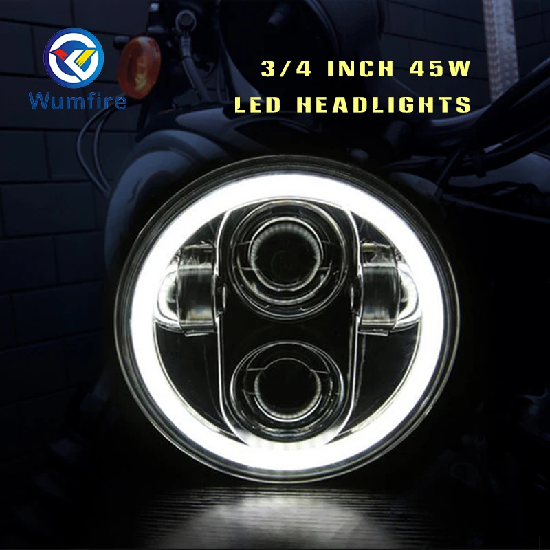 Мотоциклетная фара 5 3/4 дюймов 45 Вт|headlights for|headlights blackheadlights headlight |