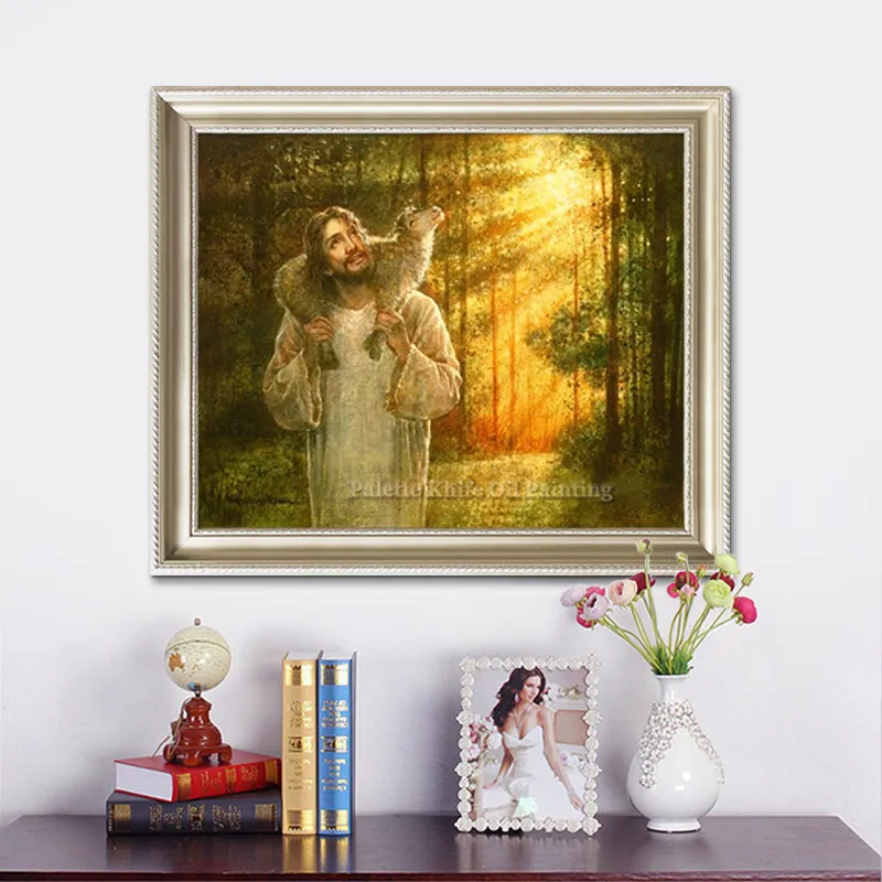 Картина маслом на холсте с принтом Jesus Christ настенные художественные фотографии