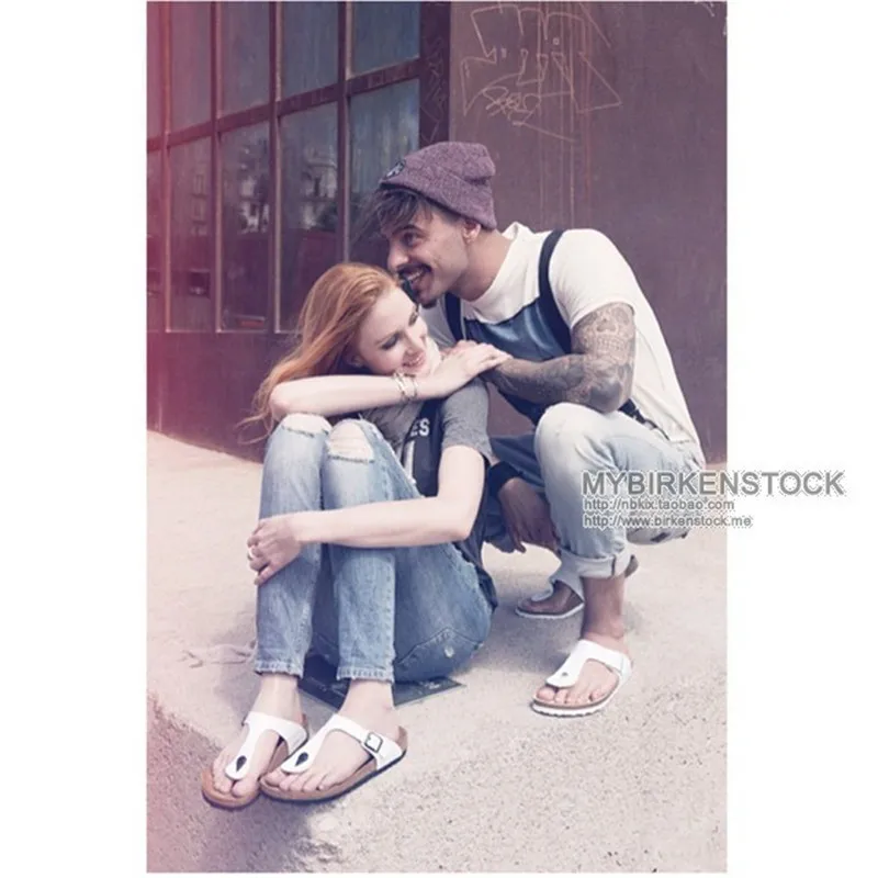 Шлепанцы унисекс на пробке ортопедические без застежки повседневные