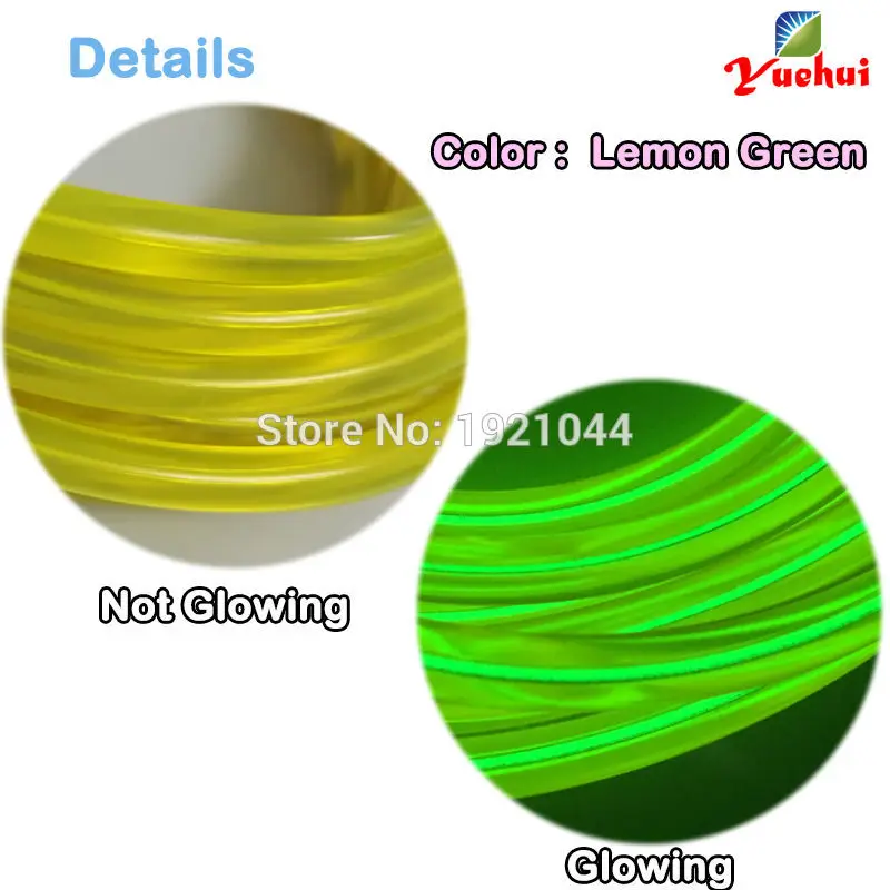 Неоновый светящийся электролюминесцентный провод 10 цветов на выбор 15 метров 5 0