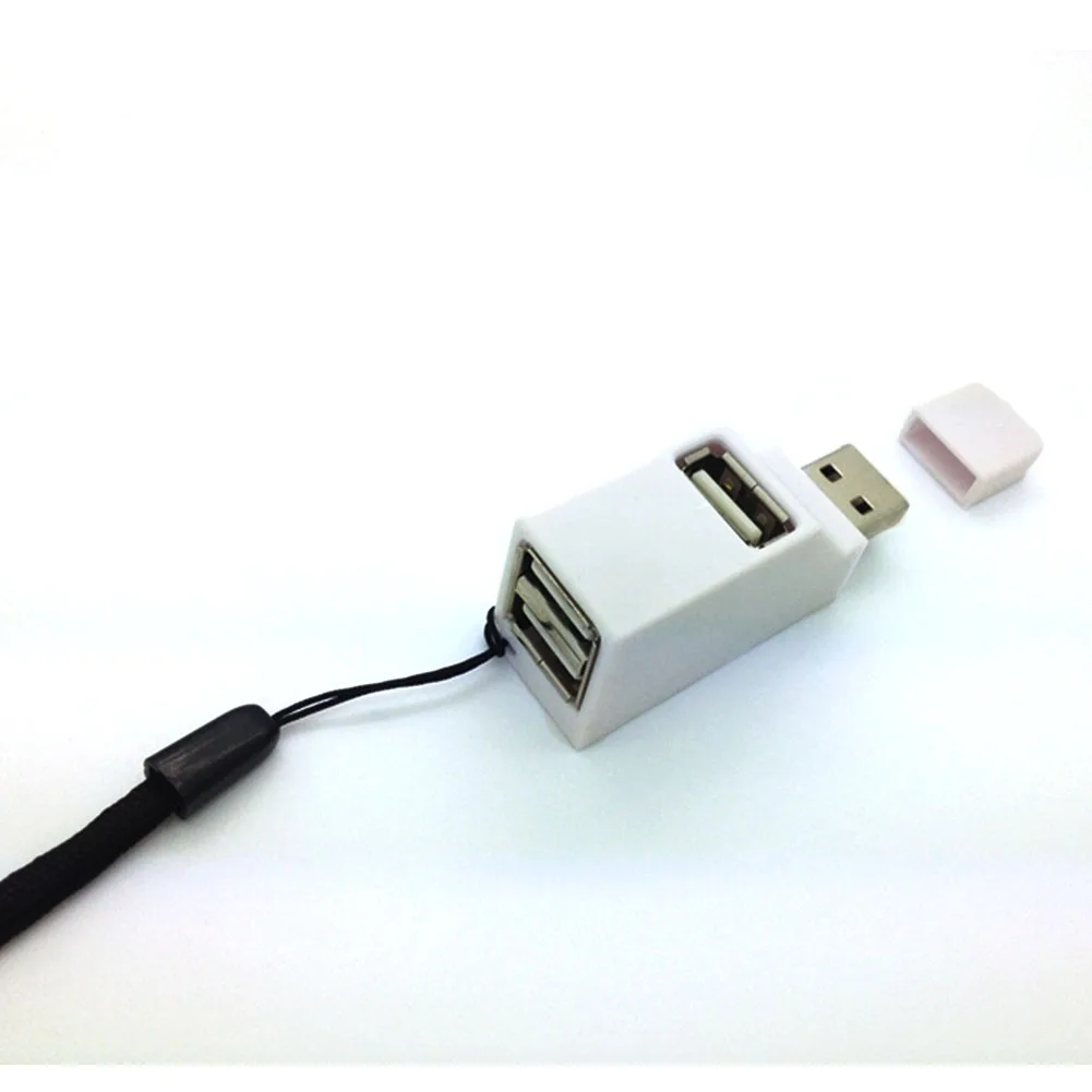 3 Port USB 2.0 Rotate HUB Mini Adapter Electronics Multiports Hub Adapters | Компьютеры и офис