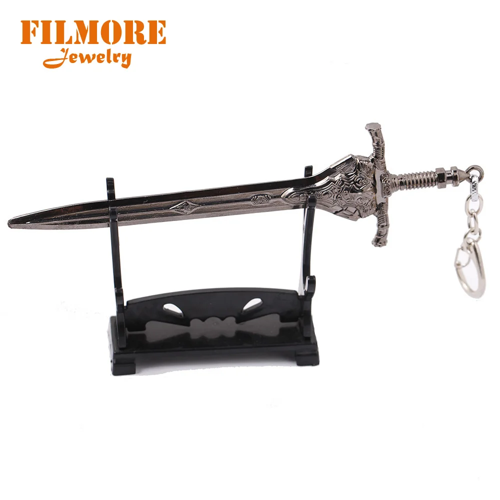 Брелок для ключей Filmore из аниме Темные души коллекционный металлический брелок с