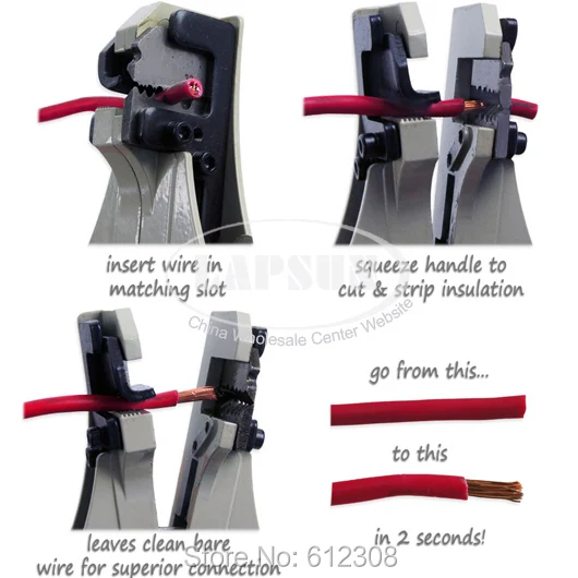 Профессиональный автоматический набор для зачистки проводов инструмент резки 0 5