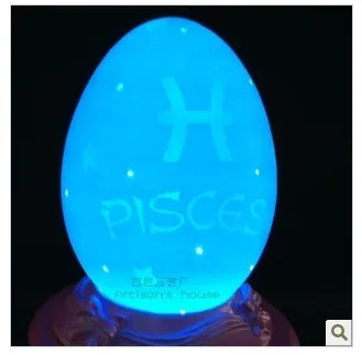 Светящееся яйцо рыбы в европейском стиле подарок на день рождения