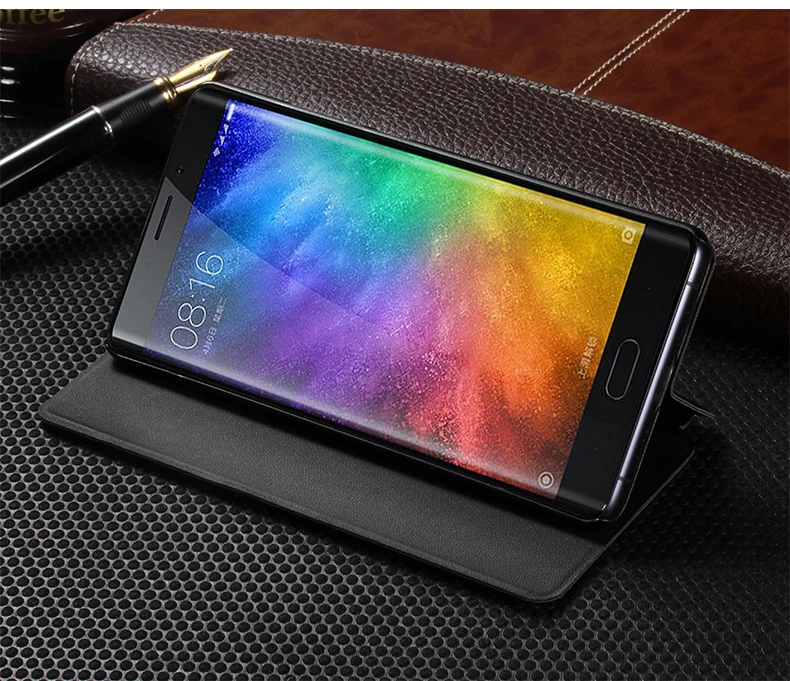 6 цветов для Xiaomi Mi Note 2 Чехол-книжка для телефона чехол Smart защитный чехол для Xiaomi Mi Note 2 5,7 ''Авто интеллигентая(ый) сна и пробуждения