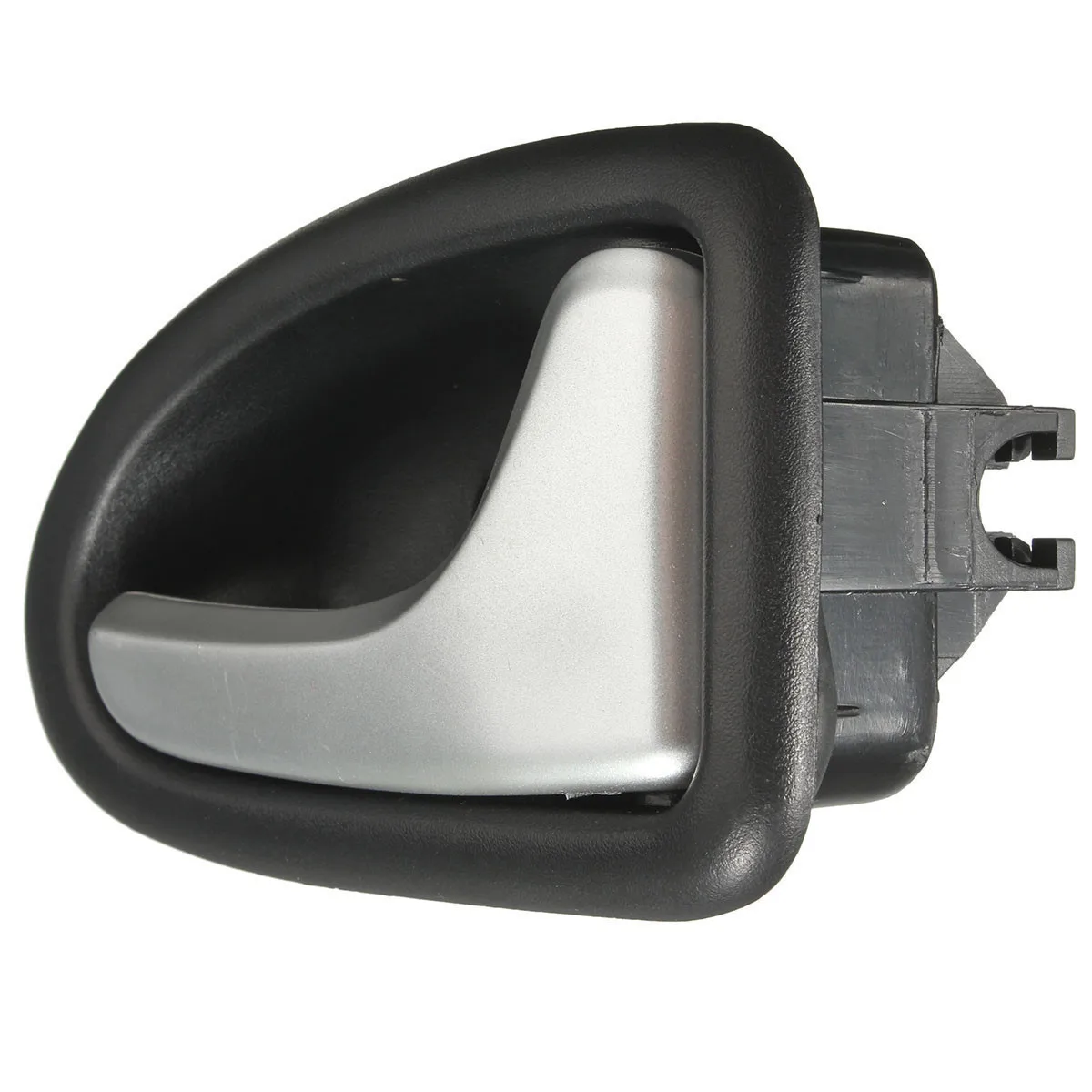 1 пара левая/правая черная хромированная автомобильная ручка для межкомнатных дверей для Renault для Clio 2000-2009 2/3-4/5 дверей