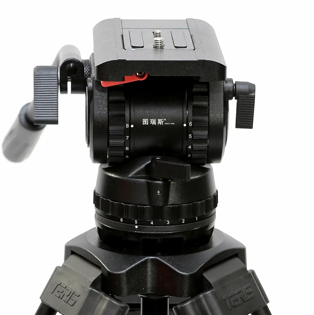 TERIS TRIX TX-V15 Plus TS150 Профессиональный штатив для видеокамеры с подвижной головкой