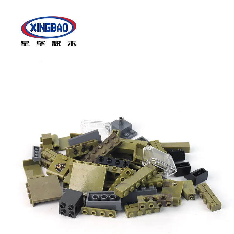 XingbaoXingbao XB06014 t через поле боя Военная серия тяньчжу тяжелый грузовик строительные