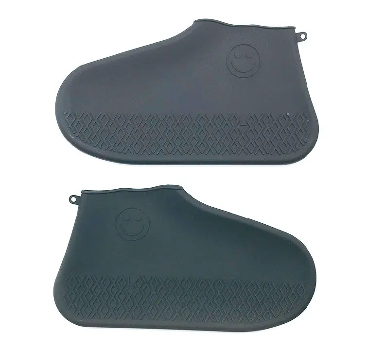 Shoe Cover Outdoor Children Adult Non-slip Waterproof Silicone Shoe Covers Thick Wear-resistant Rain Boots Reusable Easy Clean
