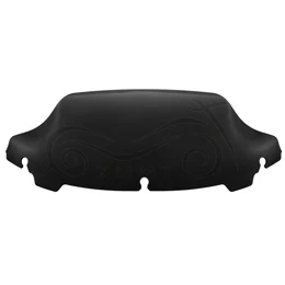 7 inch Black 14-18 Черный дым прозрачный 4," 6" " 8" " 10" волна лобовое стекло для Harley Touring Electra Street Glide FLHT FLHX - Цвет: 7 inch Black 14-18