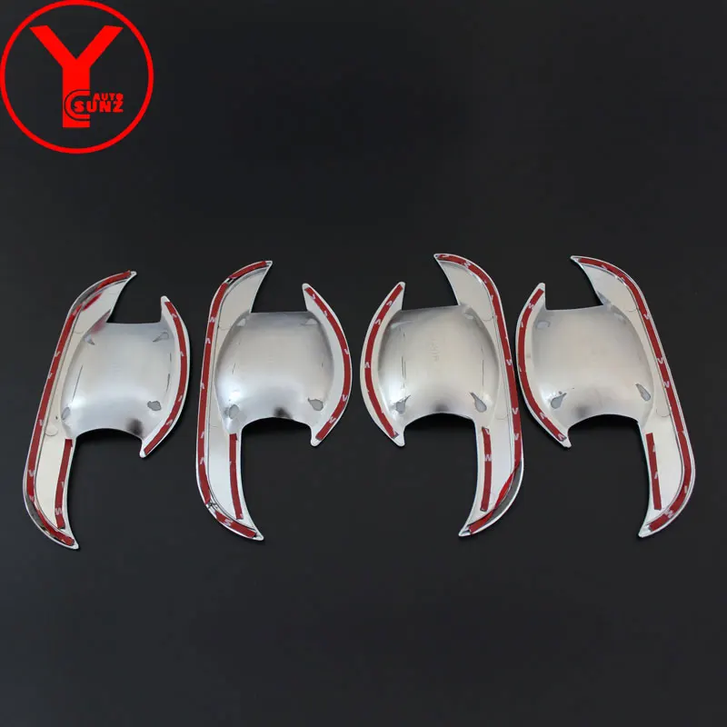 Внешние хромированные детали YCSUNZ защитные накладки для автомобильных дверей из