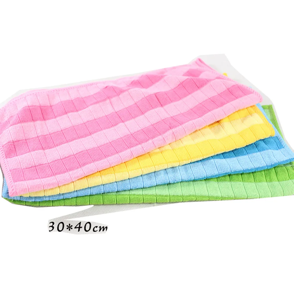 Новинка 4 шт. роскошное полотенце из мягкого волокна и хлопка для лица уборки дома