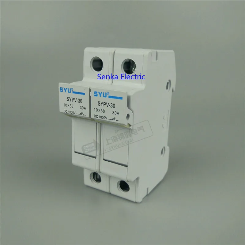 1000V DC 10x38 ГПВ низкая Напряжение Солнечный предохранитель w держатель База 1
