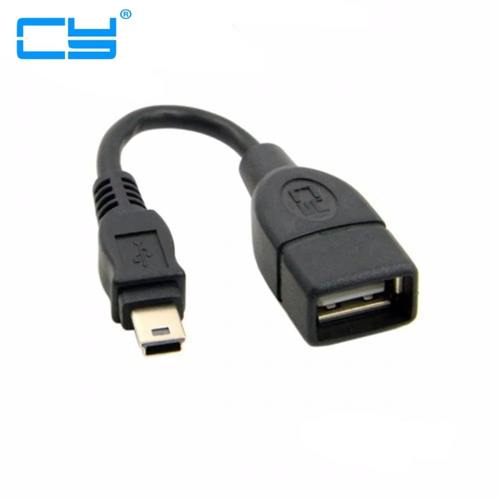 

Vention Mini USB 2.0 OTG Cable Mini USB Otg Data Cable Adapter male to female for Tablet PC/MP3/Cellphone /GPS 10cm
