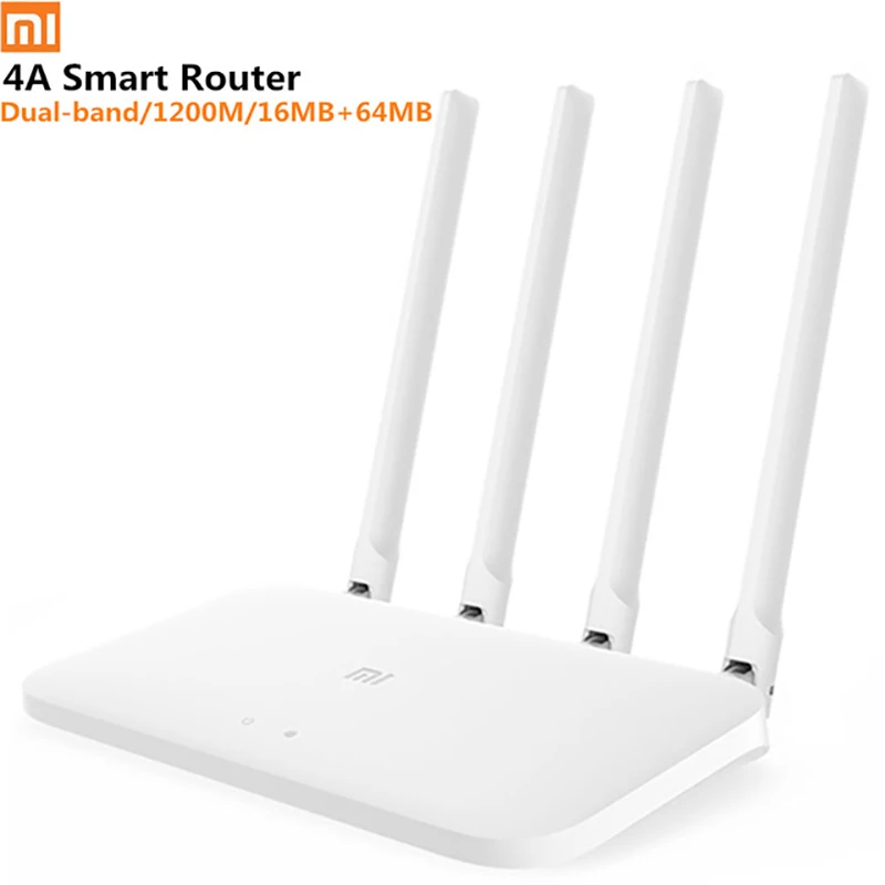 Фото Китайская версия Сяо mi Wi-Fi роутер 4A Wi Fi Ретранслятор 867 Мбит Dual Band Core 2 4 г 5 ГГц Китайская версия Сяо mi Wi-Fi роутер 4A Wi Fi Ретранслятор 867 Мбит Dual Band Core 2 4 г 5 ГГц