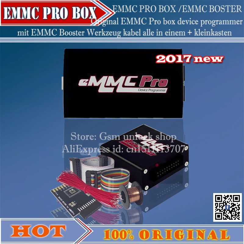 Gsmjustoncct EMMC PRO BOX emmc pro box устройство программатор mit усилитель EMMC Werkzeug Funktionen und Jtag box, Riff Box