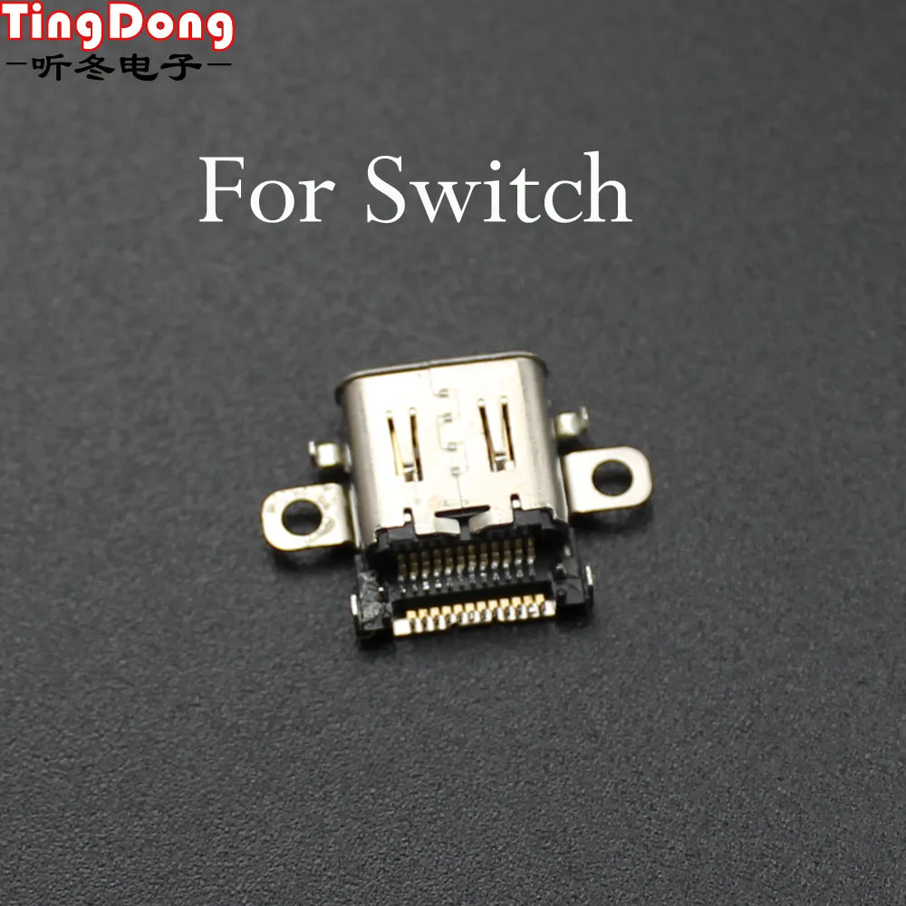 

TingDong Original charging port For Nintendo Switch NS Console Charging Port Power Connector Type-C Charger Socket