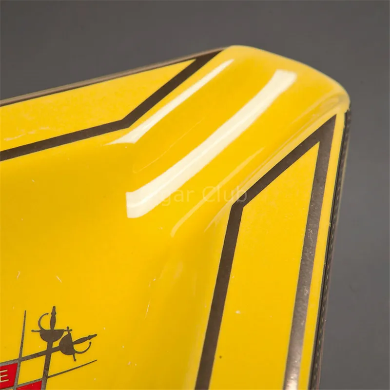 Montecristo красивые гаджеты большой Размеры желтый треугольный Керамика сигары