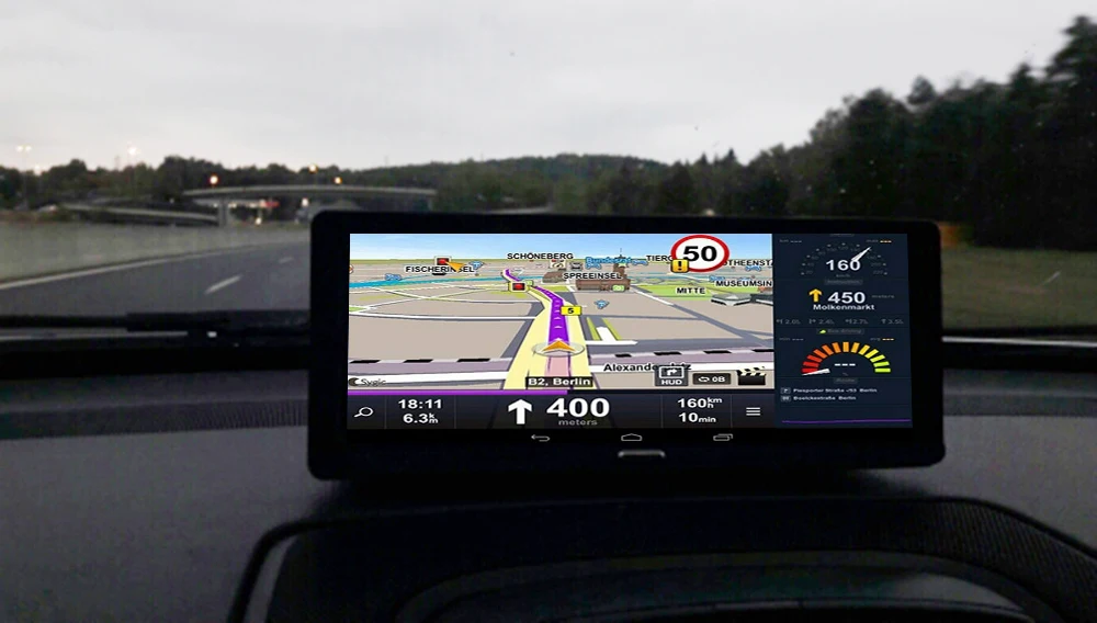 8" 4G Android Car DVR Camera GPS Navigation ADAS FHD 1080P Auto Video Recorder Dash cam Bluetooth WiFi Remote monitor