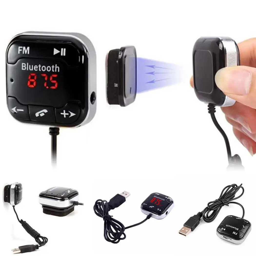 Car MP3 Bluetooth Music Player Hands-free 4.0 Calling FM 12 (V) Transmitter All Bluetooth-enabled Devices | Автомобили и