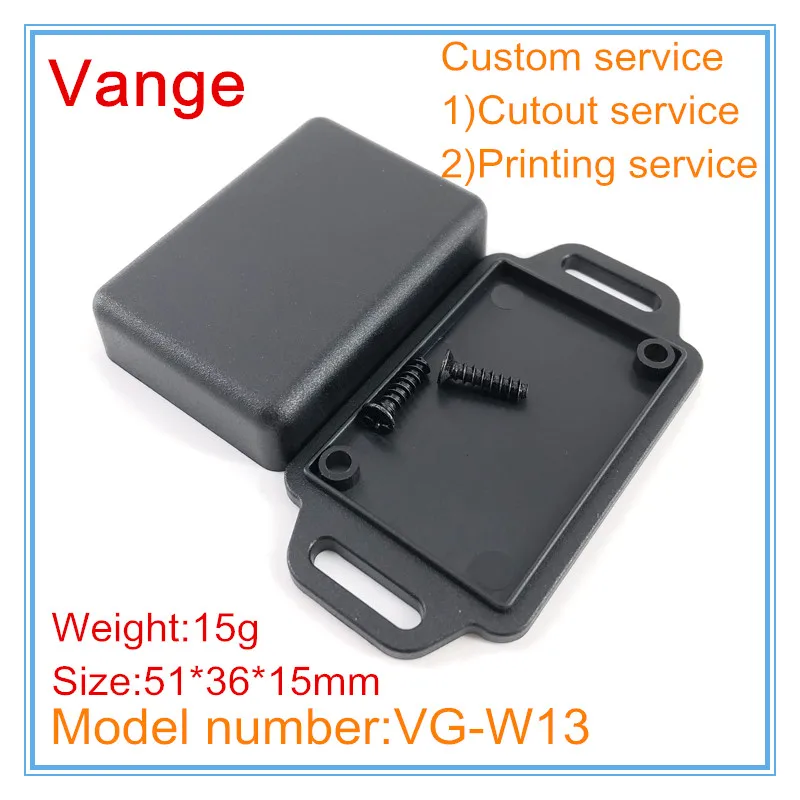 5 шт./лот настенный пластиковый корпус IP54 ABS пластик diy для электронного