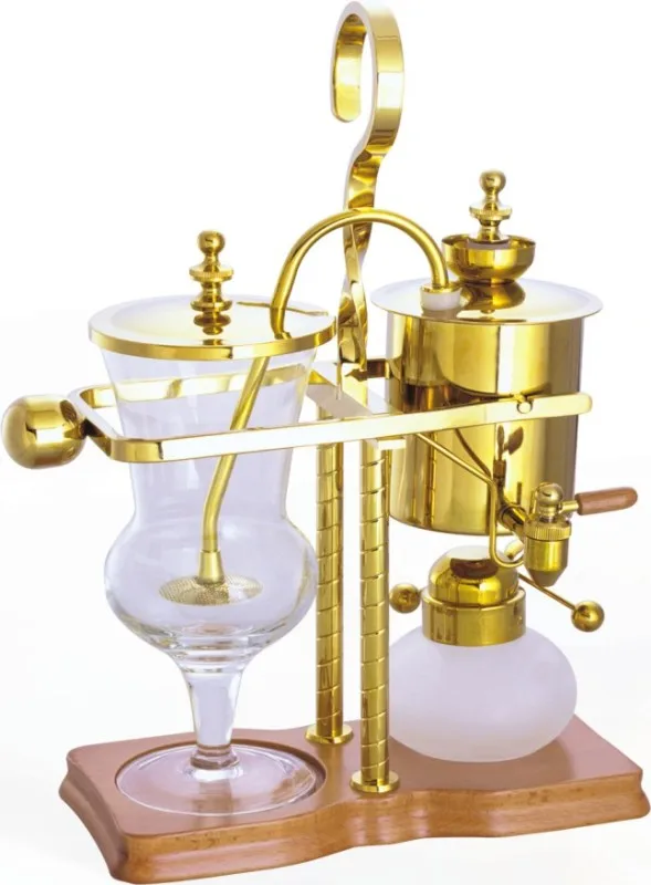 Роскошная розовая Золотая балансирующая Кофеварка roayl syphon/сифонная Кофеварка/чайник с высоким качеством, Идеальный Рождественский подарок - Цвет: classsic gold