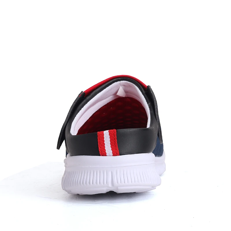 Сандалии мужские дышащие плоская подошва Повседневная модная обувь серые лето