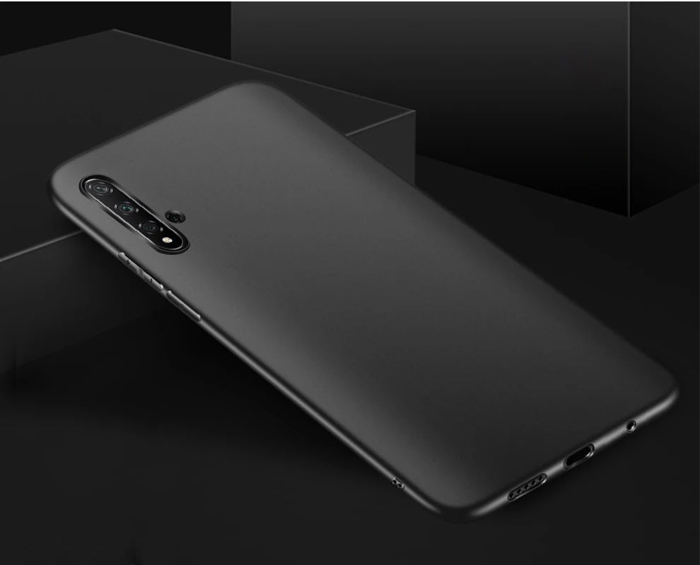 Lainergie для Huawei Honor 20 Pro, простой чехол, продается, Тонкая Матовая Мягкая силиконовая задняя крышка, чехлы для телефонов Honor 20 Honor 20S Lite