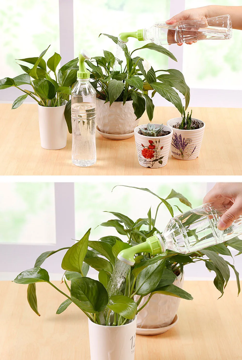 Комплект из 2 предметов Новый Сад Спрей поливальщик разбрызгиватель переносной