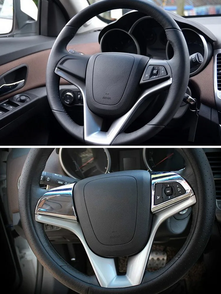 Для Chevrolet Cruze седан хэтчбек 2009 2014 Trax автомобильный Стайлинг ABS Хром украшение