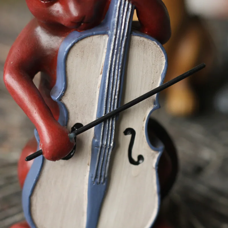 

American country Home Furnishing resin decoration Decor wedding gift wedding band three cats living room decoration