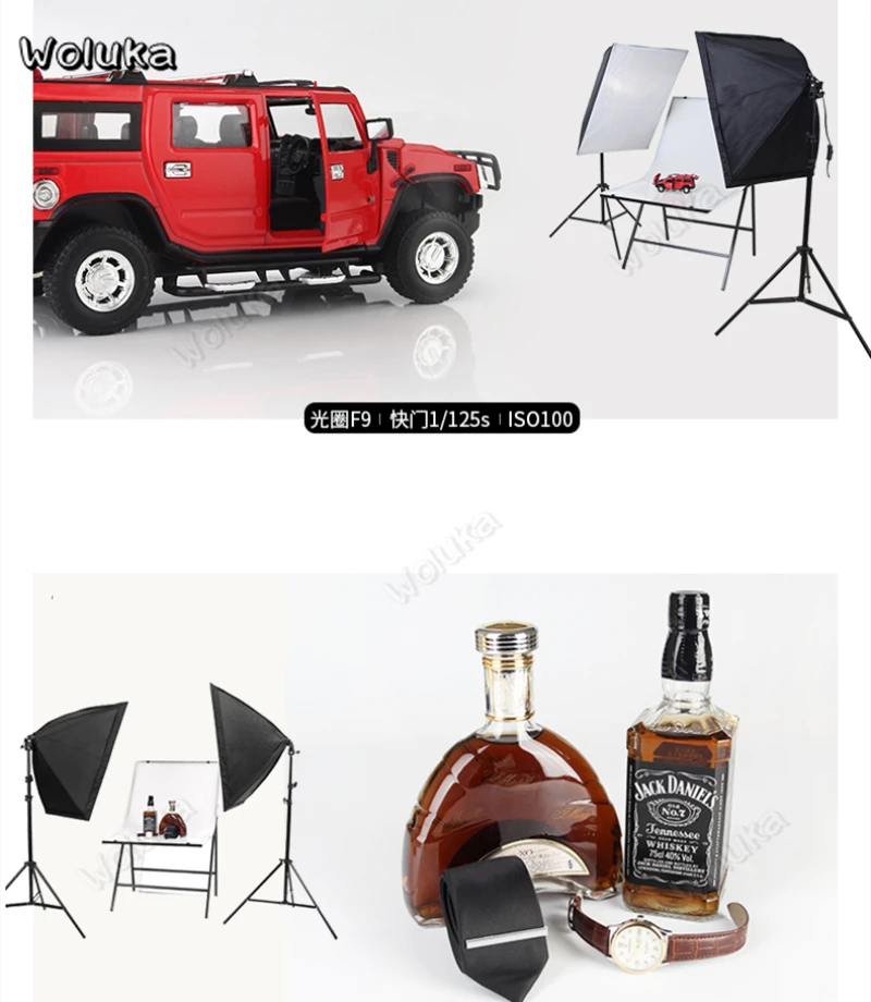 75 Вт светодиодный ная лампа софтбокс для фотосъемки Одиночная на головке видео