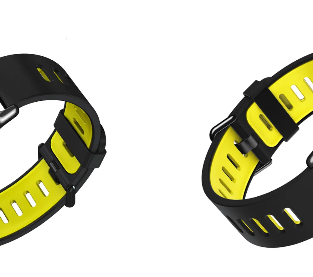 2017 Горячая распродажа новые модные черные Ремешки для наручных часов спортивный