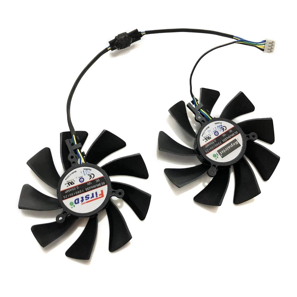 2 шт./лот HD7970 HD7950 GPU VGA Cooler 85 мм вентилятор для XFX HD 7970 графика видео карты охлаждения