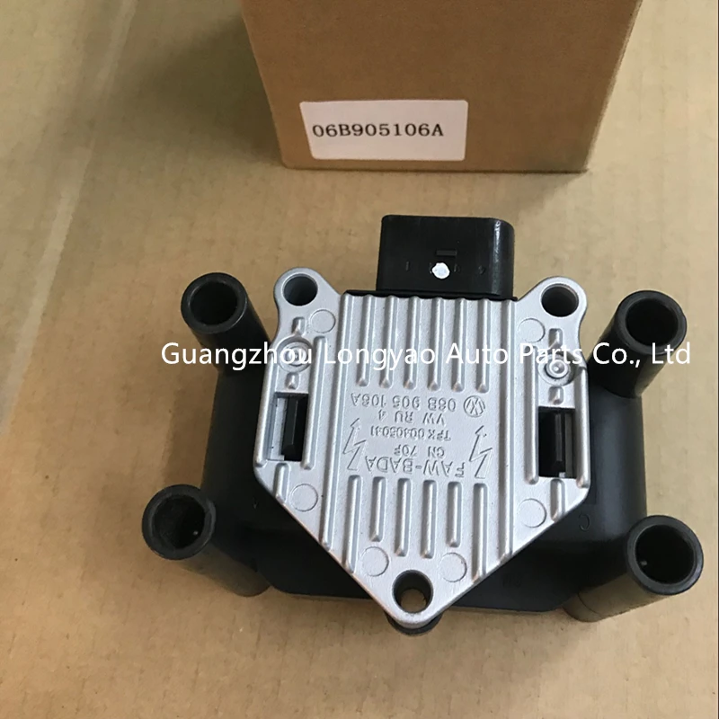 Комплект катушек зажигания OE 032905106E для Golf Passat Touran 2.0L 1.4L A1 A2 A3 Seat Skoda Octavia 06B905106A