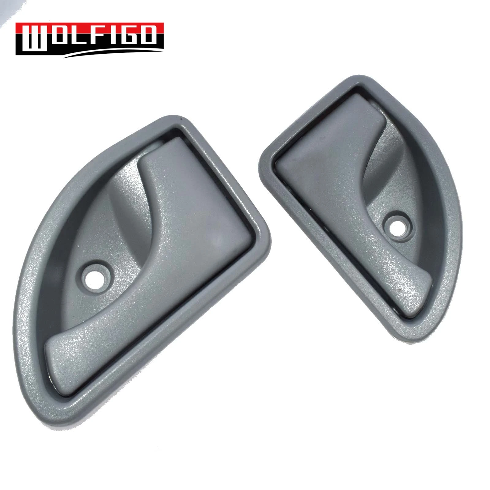 WOLFIGO 82002478 2 шт. для Renault Kangoo 97-07 Twingo 93-07 дверные ручки межкомнатные левые и правые 8200259376,8200259377