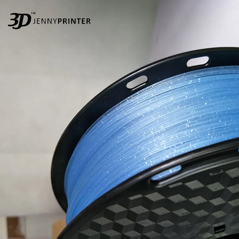 Ткань для 3d печати Jenny нить PLA 1 75 мм кг кристально голубой|Материалы 3D-печати| |