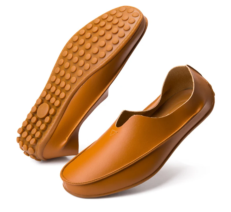 URBANFIND/мужские модные лоферы из PU искусственной кожи, повседневная обувь Большие европейские размеры 39-47, Мужская обувь для вождения без шнуровки на плоской подошве черный, синий, бежевый цвета
