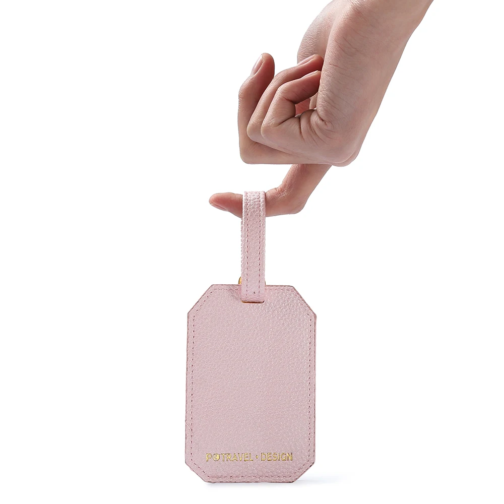 Держатель для паспорта с багажной биркой из искусственной кожи кошелек