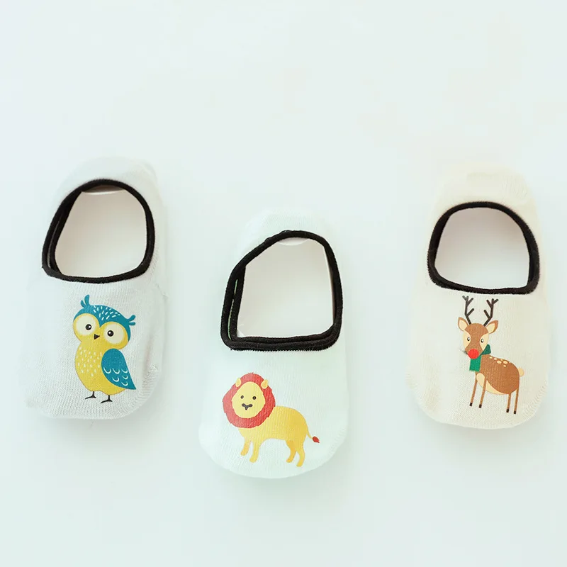 19 новые летние короткие невидимые детские носки-башмачки Нескользящие Детские