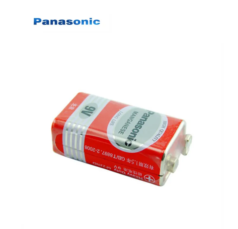 2 шт. 100% оригинальный аккумулятор Panasonic Greencell PP3 6F22 6LR61 MN1604 9 в | Электроника