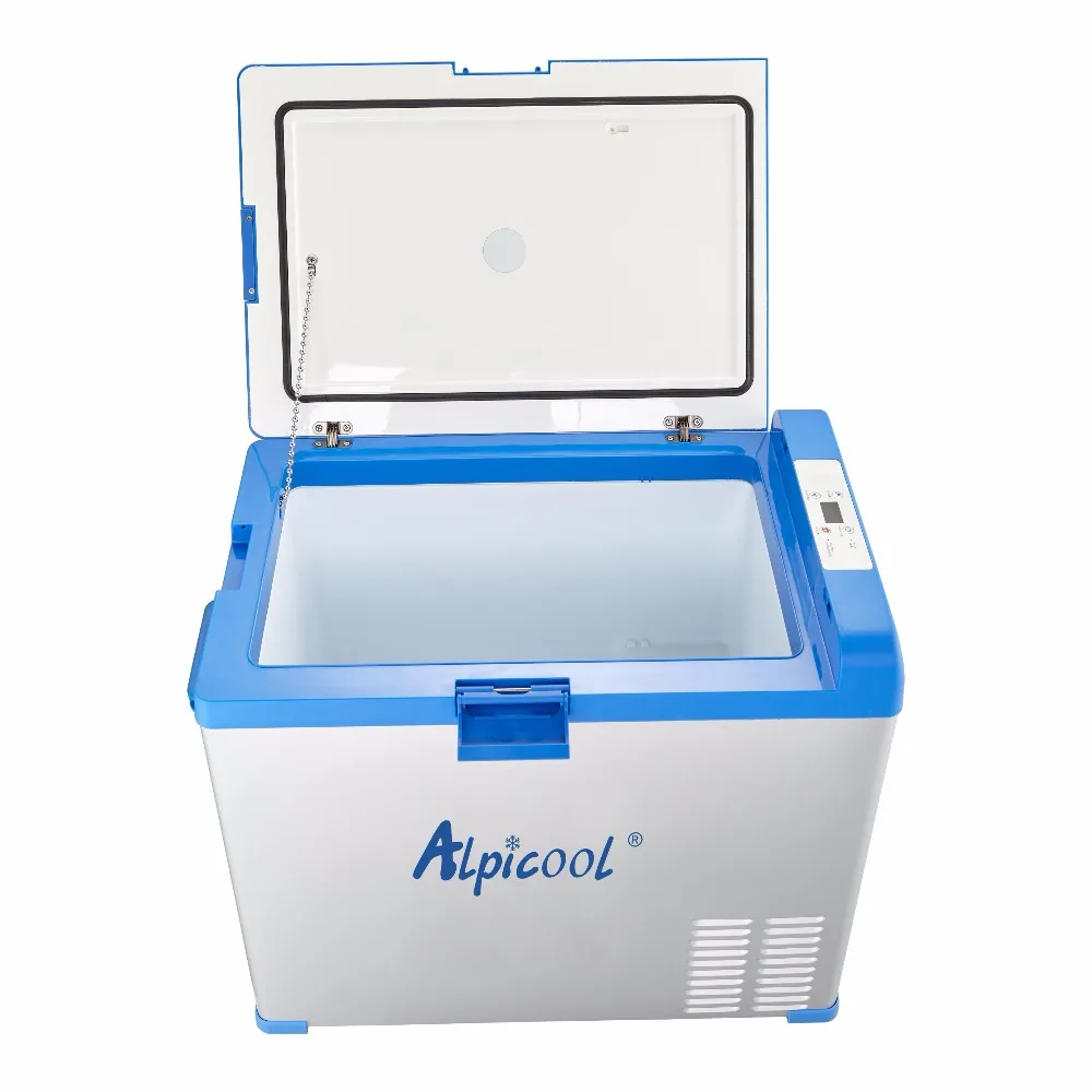 Alpicool серии 50L Новый компрессорный морозильник автомобильный холодильник AC 12 В DC24V