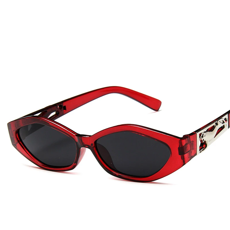 

Viodream 2009 Fashion Small Frame Cat Eye Leopard Sun Glasses For Women Vintage Sunglasses Oculos De Sol Feminino Sun Glasses
