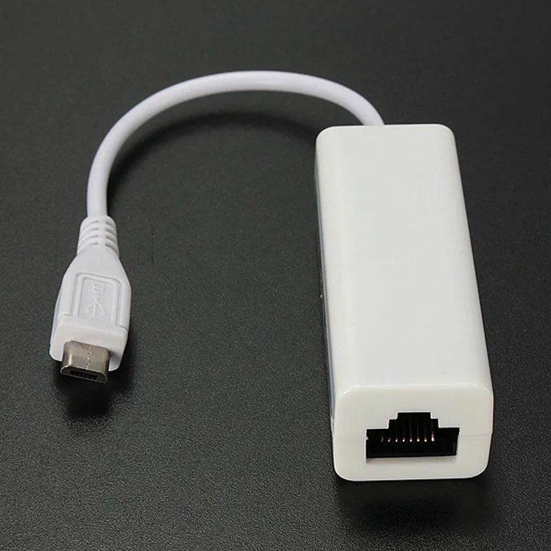 Micro USB 2 0 5P в RJ45 сети Lan Ethernet кабель конвертер адаптер для планшетных ПК XJ66| |
