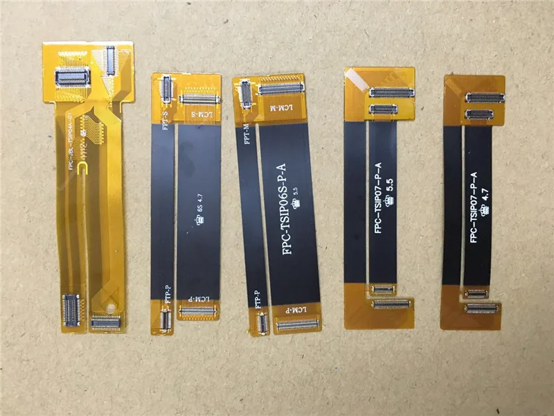 10 шт./лот сенсорный экран ЖК дисплей удлинитель тестер гибкий кабель для iPhone 4 Φ 5 5C