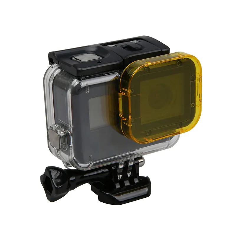 Фильтр для дайвинга водонепроницаемый чехол объектива Go pro Hero 5 6 7 Black Pro