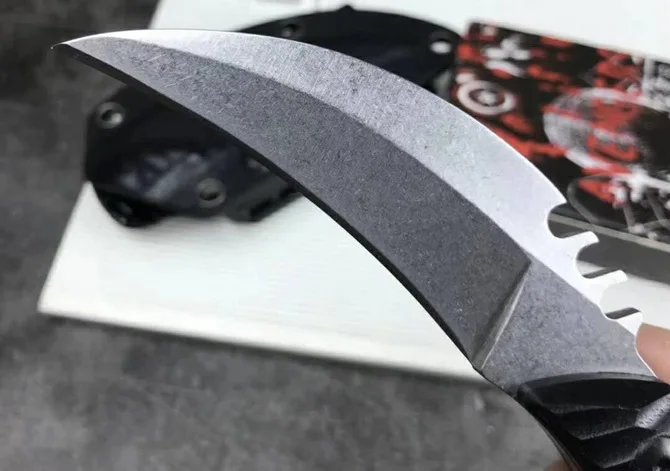 Karambit нож AUS8 лезвие прямой K оболочка EDC инструмент наружный тактический кемпинг