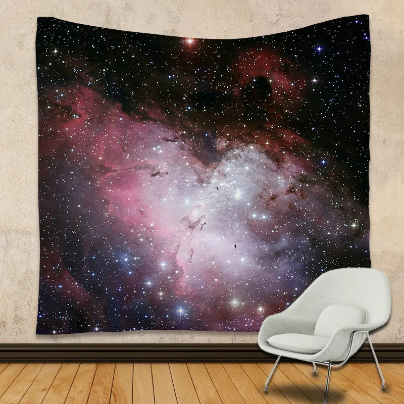 Модный яркий настенный индийский гобелен с 3D принтом и окрашиванием мягкий