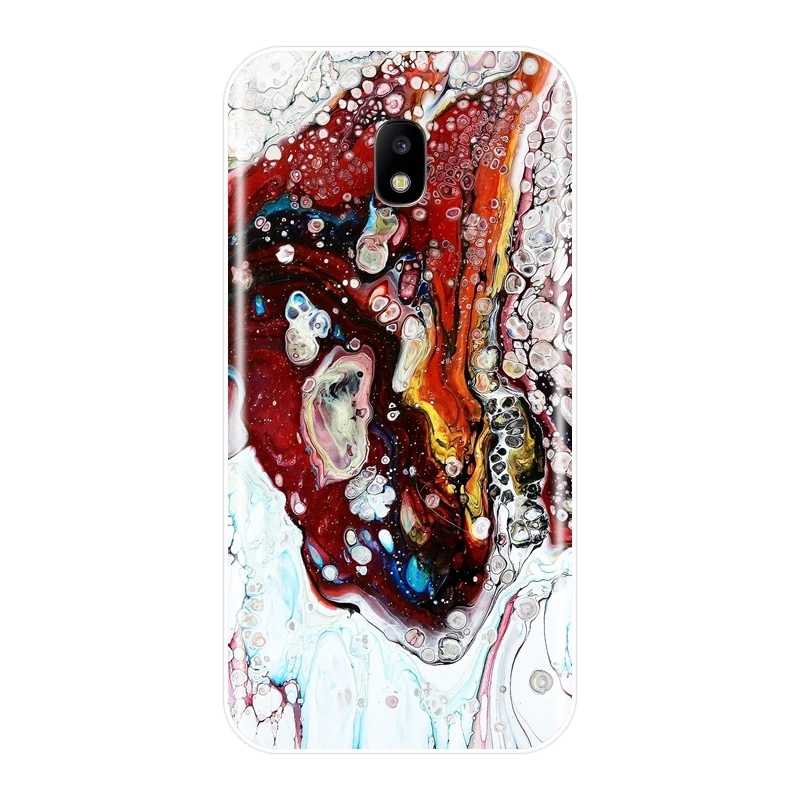 Задняя крышка для Samsung Galaxy J4 J6 J8 Plus 2018 J3 J5 J7 2015 2016 2017 силиконовый мраморный чехол